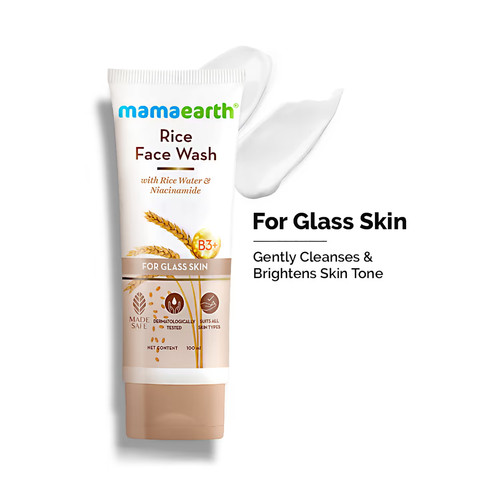 Mamaearth rice face wash - mamaearth,