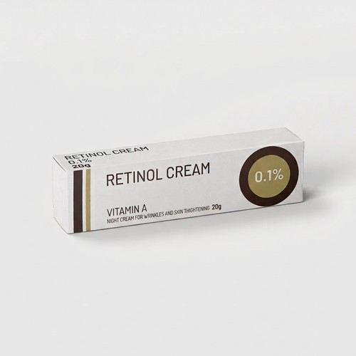 Retinol night cream - , for