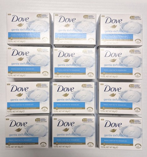 12x dove gentle exfoliating - 12x,
